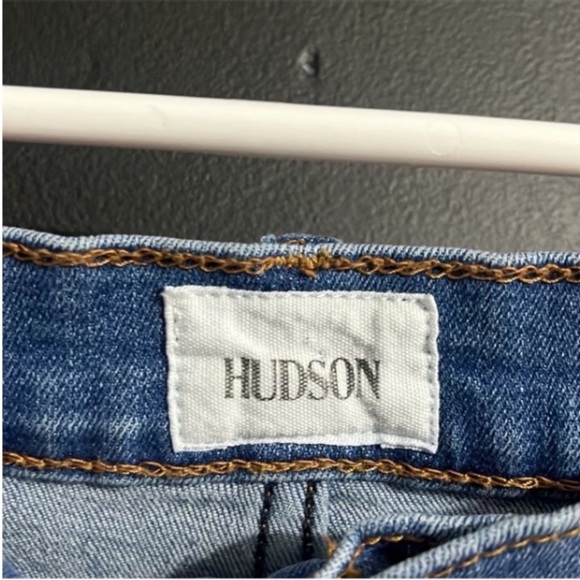 Hudson Vivid Skirt Stretch Raw Hem Size: 30 - Picture 4 of 9